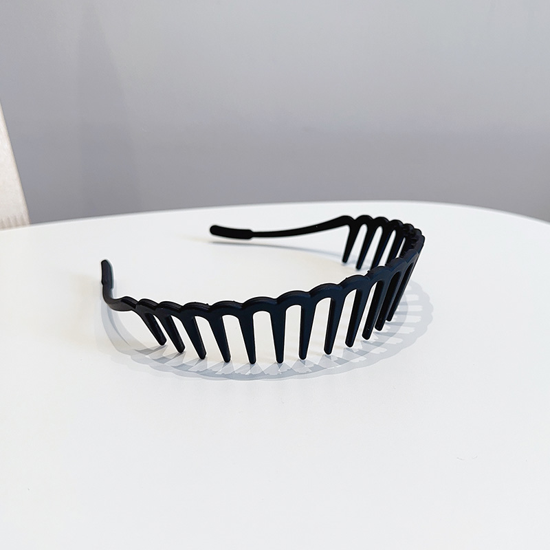 儿童发箍黑色头箍小女孩防滑压发卡头饰宝宝碎发整理发饰女童发夹