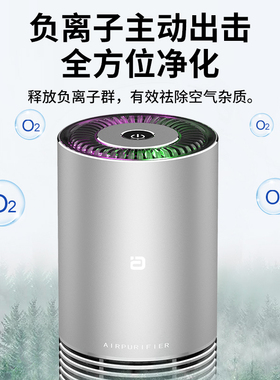 车载空气净化器除甲醛汽车除味迷你氧吧车内新车除异味清新AS500