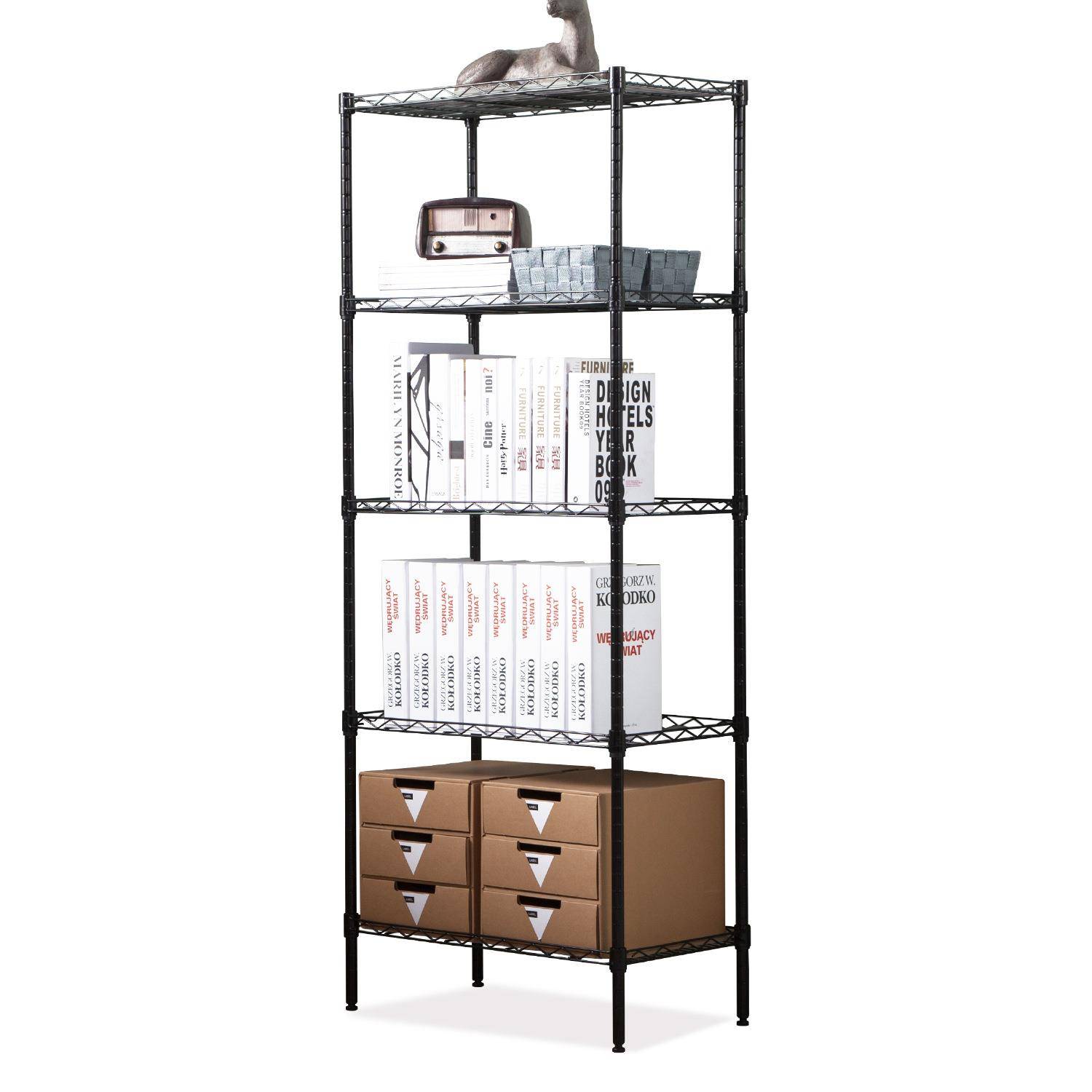 心家宜工厂直销厨房五层居家金属置物架