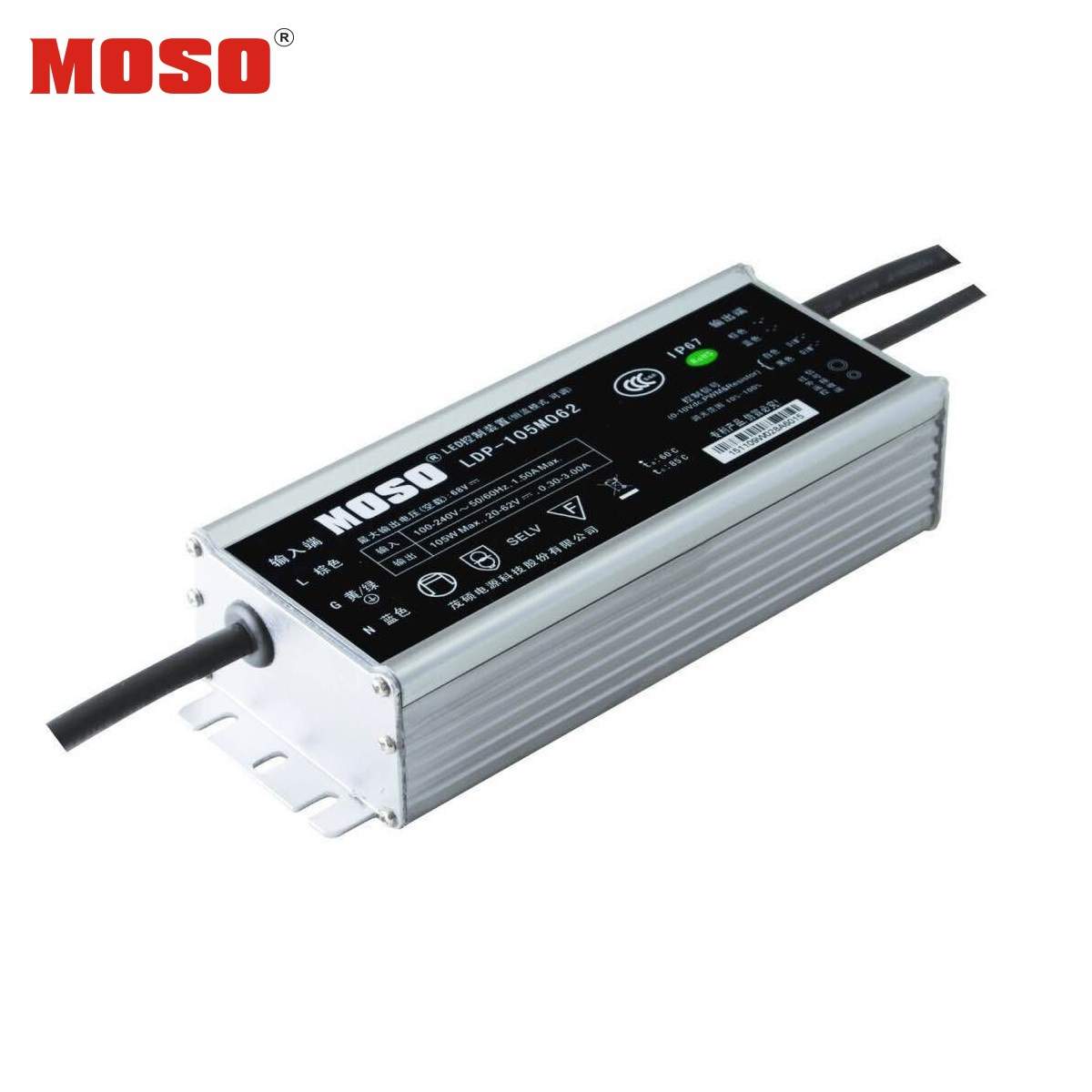 茂硕电源LDP-320R457PWM调光电源LED路灯0-10V调光电源MOSO POWER