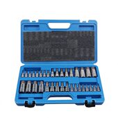 套筒批头 公英制 机修专业工具 品质铬钒钢 34件压批套筒组套