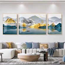2025新款客厅装饰画轻奢高级感电视沙发背景墙挂画适合大白墙壁画
