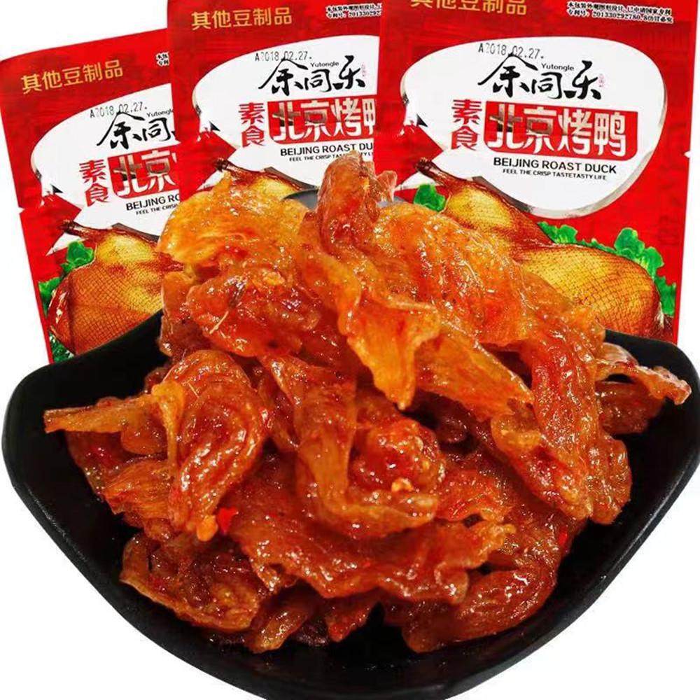 余同乐北京烤鸭甜辣豆制品素肉风味豆干零食小吃8090怀旧儿时回忆