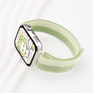 适用于华为watchfit4手表带FIT4pro手环专用一体尼龙编织回环腕表带运动智能运动fit3女生透气男腕带夏季配件