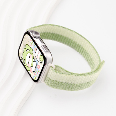 适用于华为watchfit4手表带FIT4pro手环专用一体尼龙编织回环腕表带运动智能运动fit3女生透气男腕带夏季配件