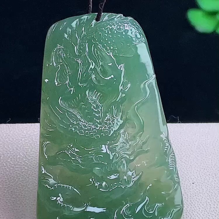 缅甸翡翠龙牌玉吊坠天然玉石A货冰种晴绿收藏高档老坑正品0116,珠宝/钻石/翡翠,颈饰,淘宝优惠券,粉丝福利购,淘宝优惠卷