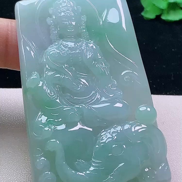 缅甸翡翠普贤玉吊坠天然玉石A货冰种老坑高档证书收藏礼物0109,珠宝/钻石/翡翠,颈饰,淘宝优惠券,粉丝福利购,淘宝优惠卷