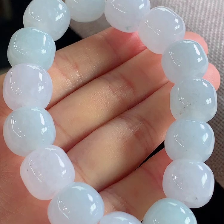 缅甸翡翠手串玉手串天然玉石A货