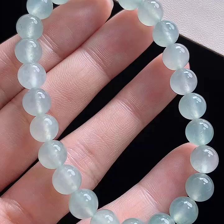 缅甸翡翠手串玉手串天然玉石A货