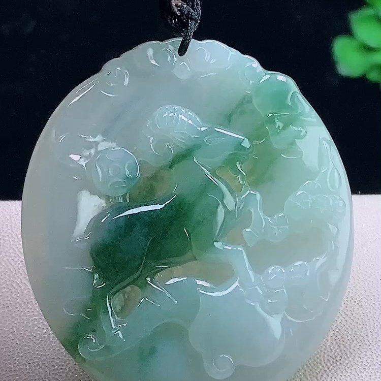 缅甸翡翠羊牌玉吊坠天然玉石A货冰种飘花新款证书高档正品0111,珠宝/钻石/翡翠,颈饰,淘宝优惠券,粉丝福利购,淘宝优惠卷