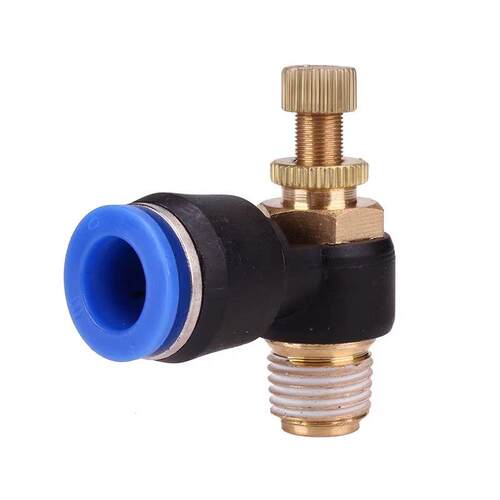 SL接头气动快速节流阀调4