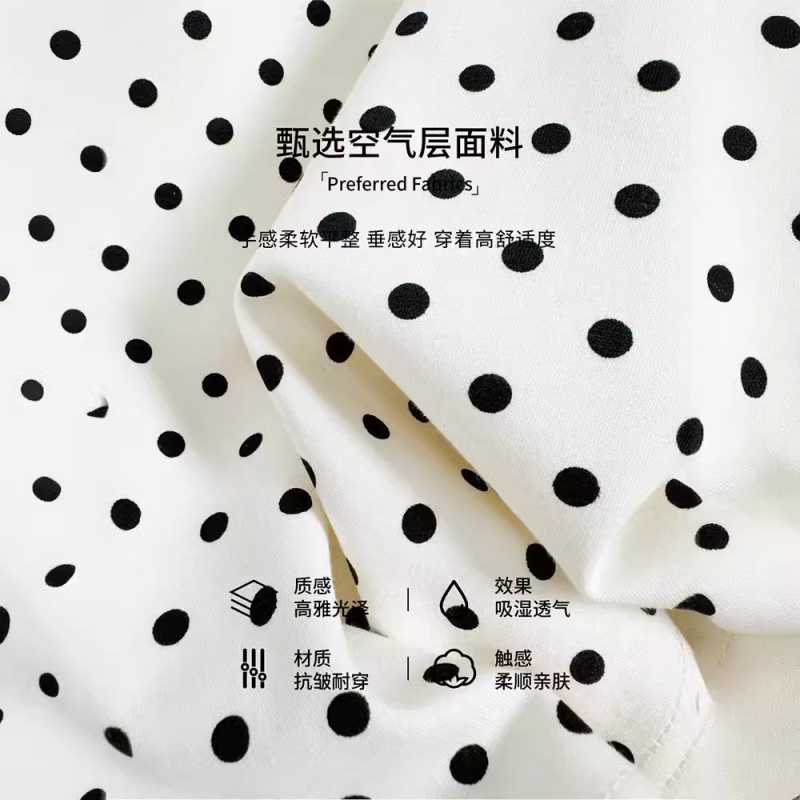 波点半身裙女2025小个子显瘦