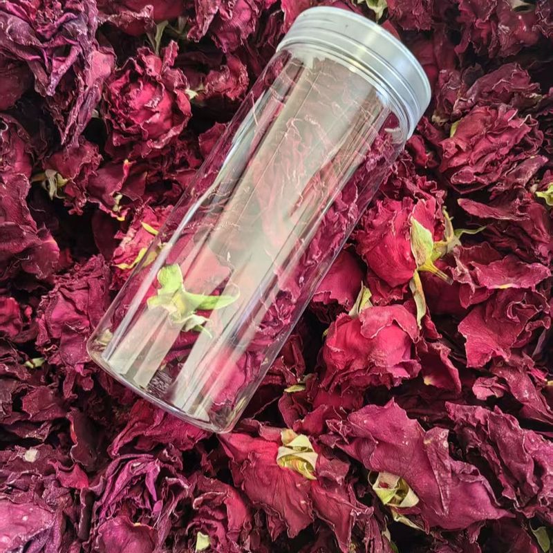 一朵一杯云南玫瑰花茶冲泡水喝的纯天然花青素高颜值平阴玫瑰