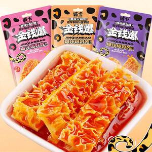 诚卡魔芋爽魔芋金钱肚爆汁素毛肚魔芋丝辣条即食小吃零食休闲食品