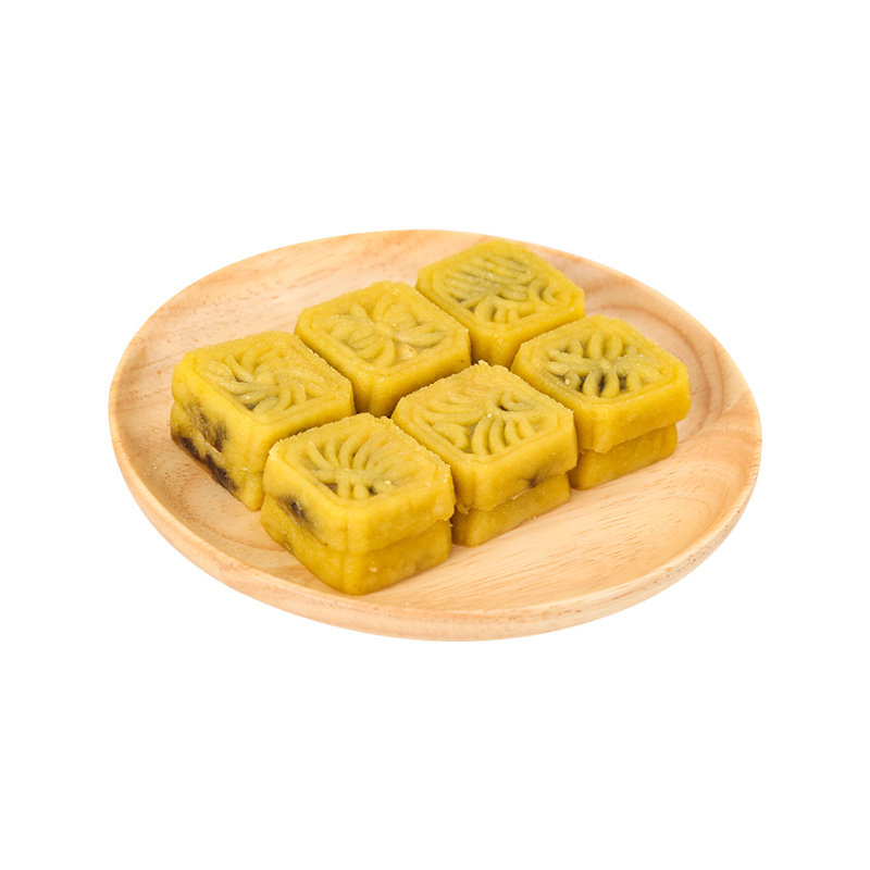 上海特产绿豆糕薄荷糕豆沙夹心印糕传统糕点盒装网红零食糕点心