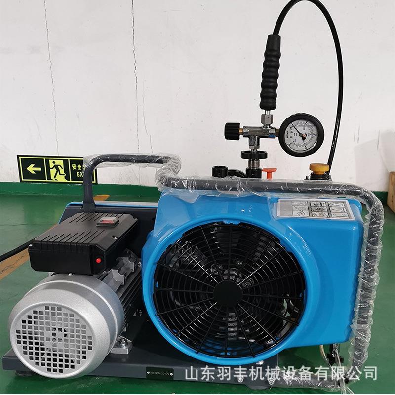 消防应急HBBC-100潜水呼吸泵活塞式充气泵30MPA潜水高压空气压缩