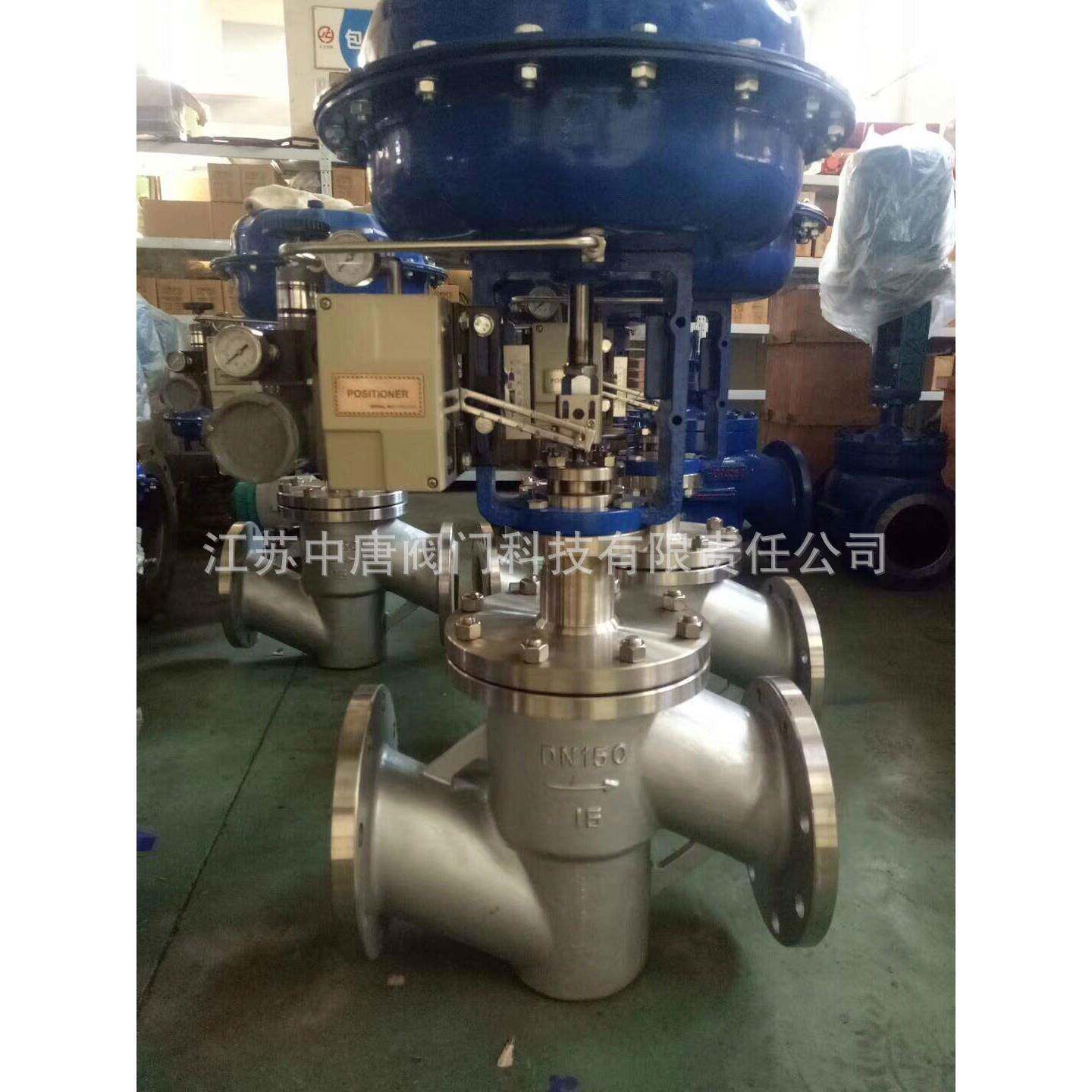 WJ641F46-16P/RL气动波纹管衬氟截止阀 双层密封薄膜式截气动止阀