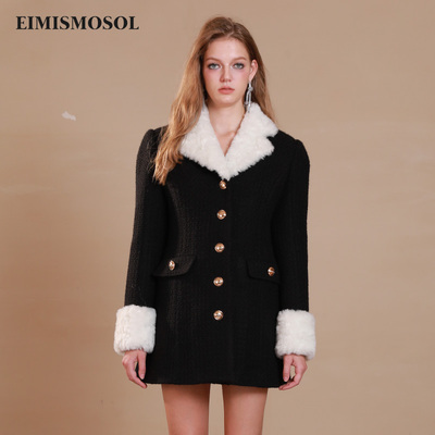 设计感夹棉外套Eimismosol小香风