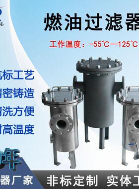 RYL大流量燃油过滤器 航空燃油煤油过滤器 航标工艺