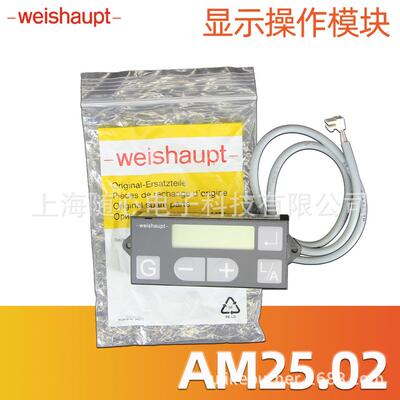 weishaupt 管理器操作面板 AM25.02 WG系列燃烧器配件 德国原装