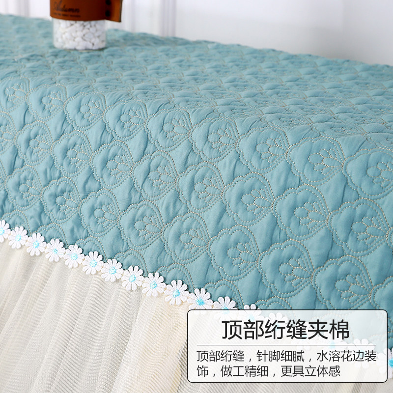 卡通钢琴罩全罩公主钢琴防尘罩轻奢钢琴布盖布琴披半罩钢琴凳套罩