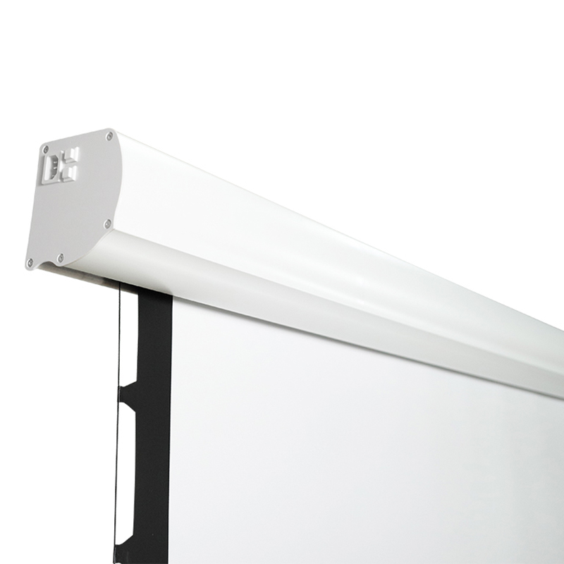 经科JK电动遥控拉线投影幕布N4-FL/1t拉绳正投软幕100寸120寸16:9