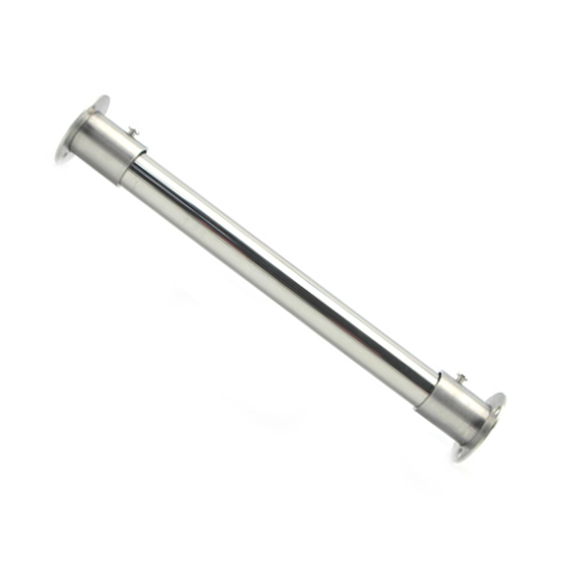 304不锈钢管子衣橱柜内挂衣杆固定式阳台晾衣杆衣架衣通横杆支撑