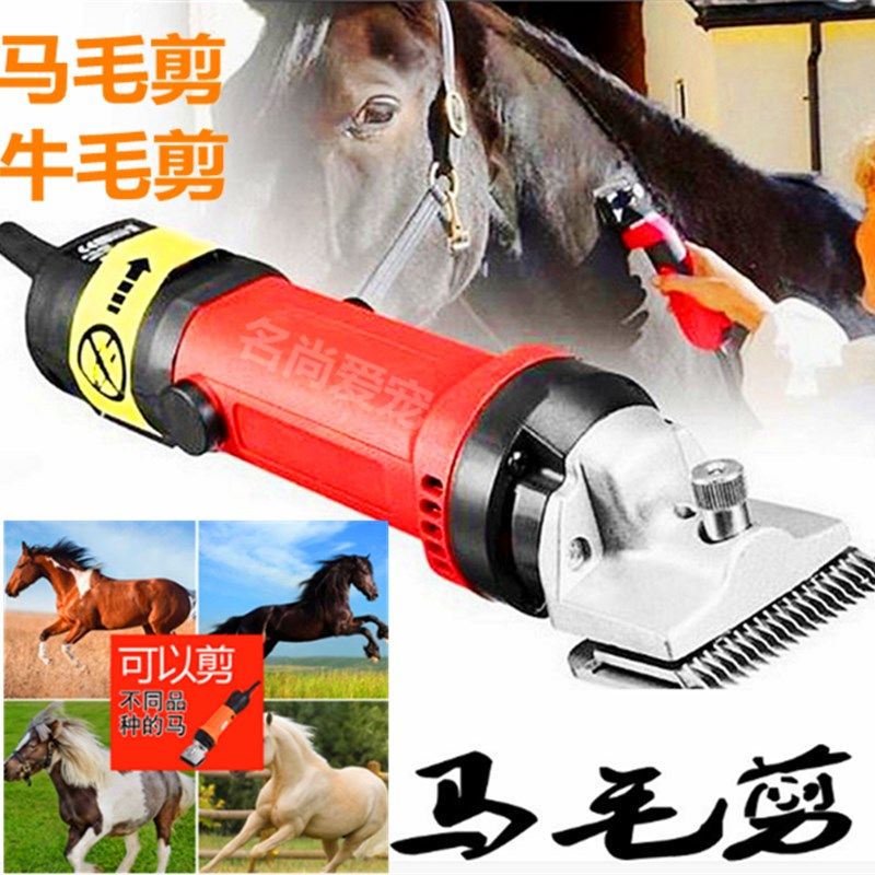 专业电动羊毛推子马毛牛毛剪毛机大功率剃毛神器布皮具工艺品推剪