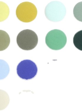 4个包邮蓝绿色圆形包布纽扣 浅紫色衬衫风衣西装/西服袖口钮扣子