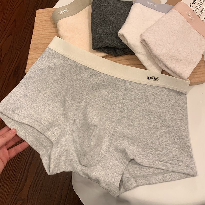 婴儿棉男士内裤纯棉全棉q7A抑菌裆软糯亲肤透气2024新款男生平角