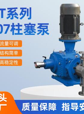 LJT系列 007柱塞泵 304不锈钢加药泵耐腐蚀柱塞式计量泵厂家供应