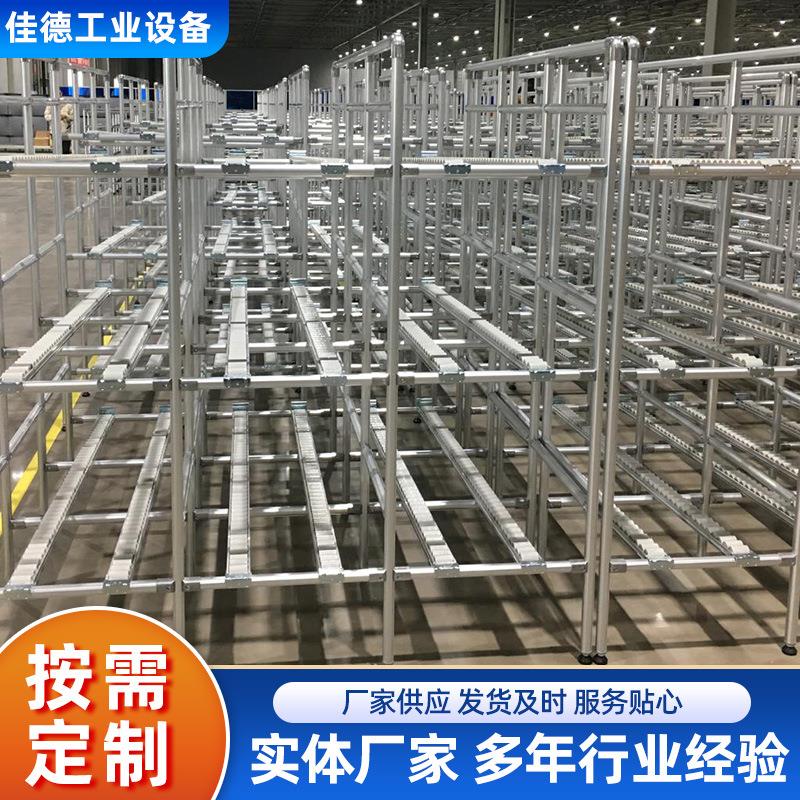 厂家线棒精益管 工厂仓库物料货架工作台用圆管铝线棒