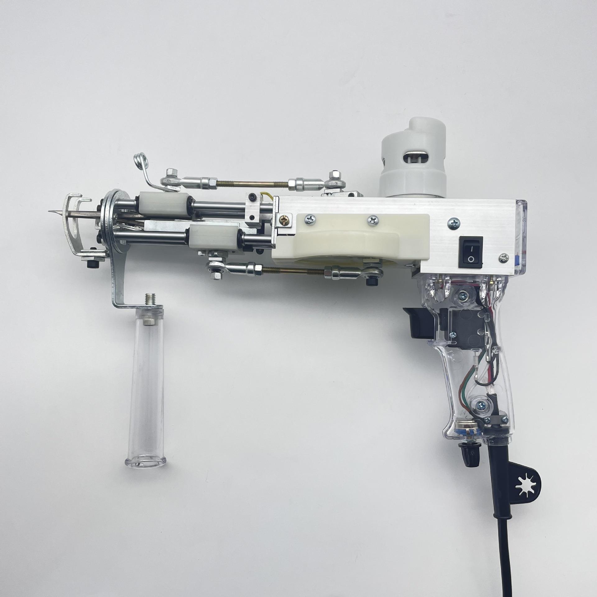 电动地毯织枪地毯电针电枪新款电机罩齿轮罩簇绒枪 tufting gun