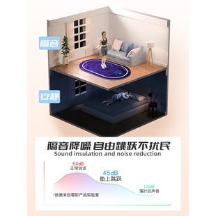 跳绳减震垫瑜伽垫家用室内静音防滑降噪地垫专业健身学生午睡地毯