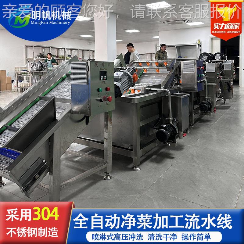 菜全叶套洗线 苹LXT果香梨猕猴桃气泡清清洗机 腌酱菜清洗去盐设