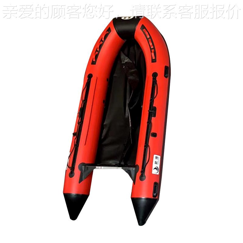 招投标抗洪防汛救充生冲锋艇冲锋舟加厂2/12人厚气橡皮艇套装工现
