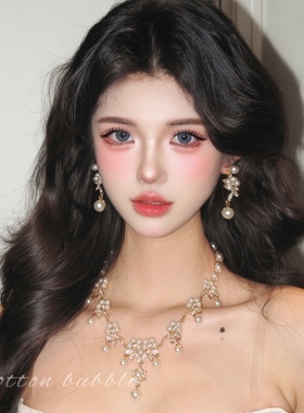 轻奢千金珍珠项链配礼服生日配饰