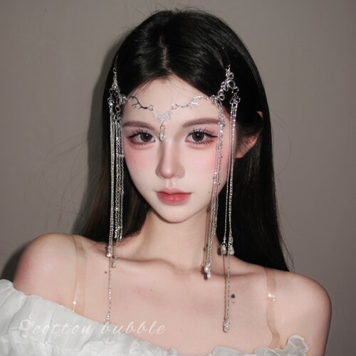 异域风情水滴流苏额饰头饰女复古