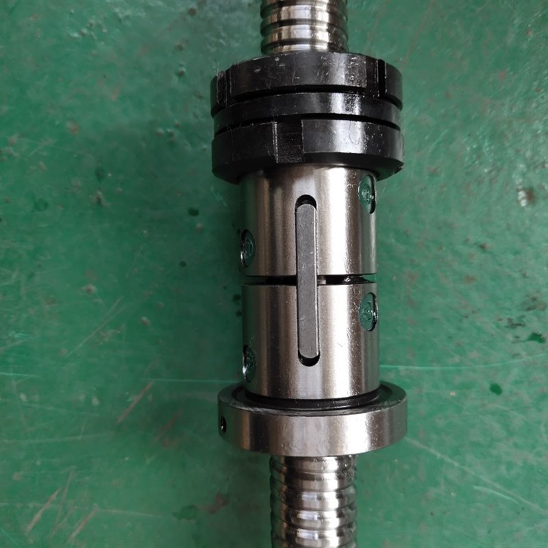 普车改数控精密研磨滚珠丝杠FL2004*530锁母20*1.U5 轴承位直径20