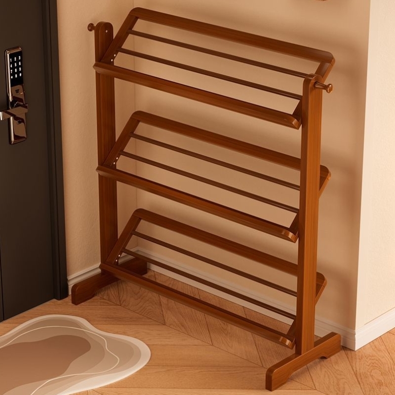 楠竹鞋架子简易门口家用经济型防尘多层省空间鞋柜宿舍收纳置物架