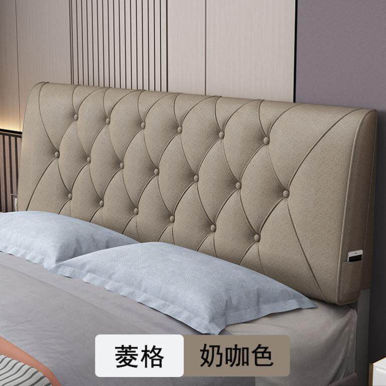 科技布床头靠垫榻榻米软