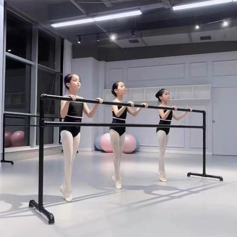 舞蹈把杆教室练舞房基本功跳舞压腿杆专业舞蹈把杆可移动家用室内