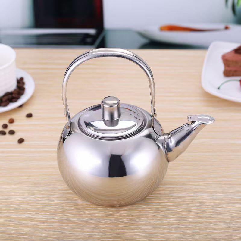 不锈钢茶壶泡玲珑壶带滤