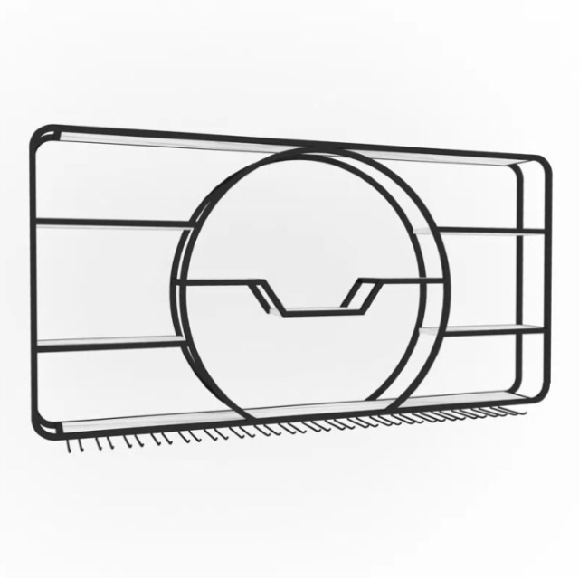 铁艺吧台酒架挂墙酒柜酒吧置物架墙上餐厅客厅壁挂式现代红酒