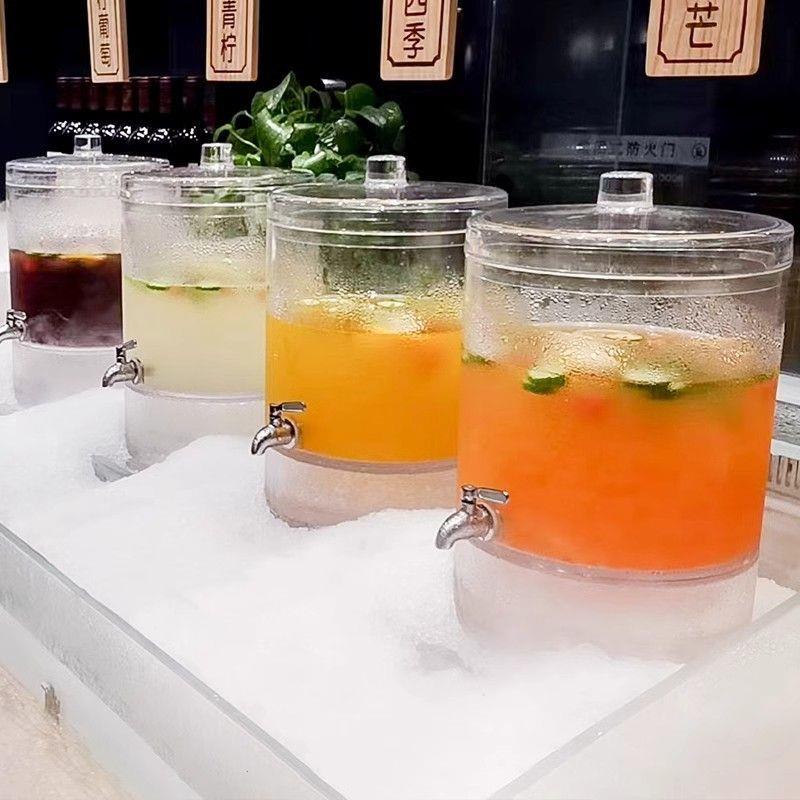 果汁罐带龙头水果茶歇饮