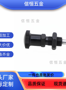 XAT/PXKT8/10/12/16L 标准旋钮柱塞前端销锥度分度销P