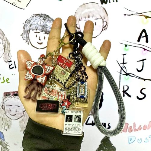 怪奇物语挂件 周边 包挂 怪奇物语系列