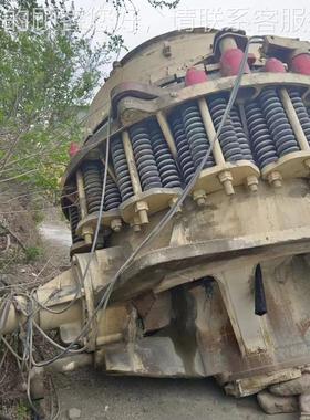 圆外贸破中亚物五国矿设备弹簧锥碎YZ-24041山机多缸液压圆锥破转