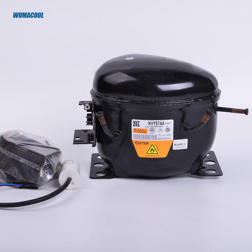 ZEL/扎努西 HVY57AA 冷媒R600A 电压220-240V~50Hz 制冷 压缩机