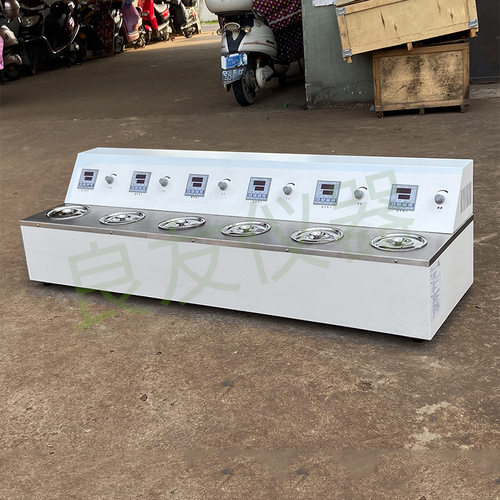 多仓水不锈钢油浴磁力搅拌器 DF-606S-DL磁力搅拌油浴锅